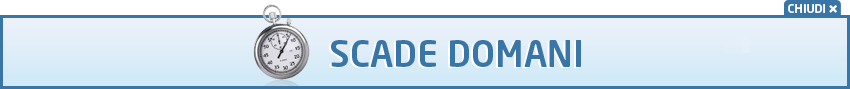 Scade Domani