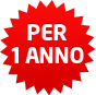 36,90€/mese per 1 anno