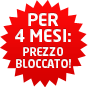 16,90€ al mese per 4 mesi
